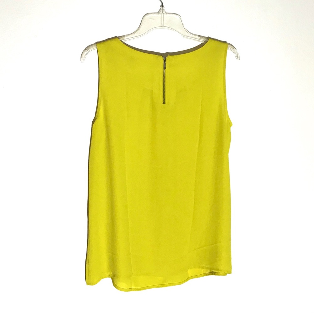 Loft Neon Sleeveless Blouse Size Medium NWT - Picture 2 of 5